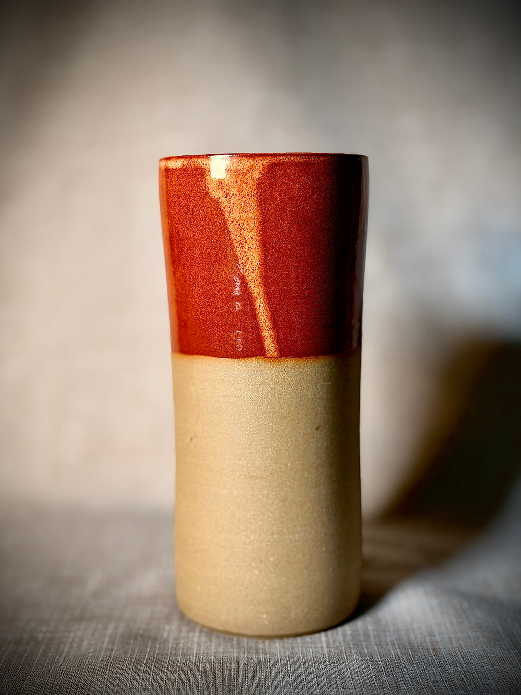 Large cylinder vase
