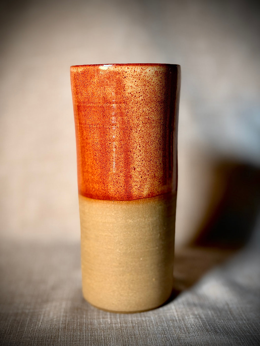 Large cylinder vase