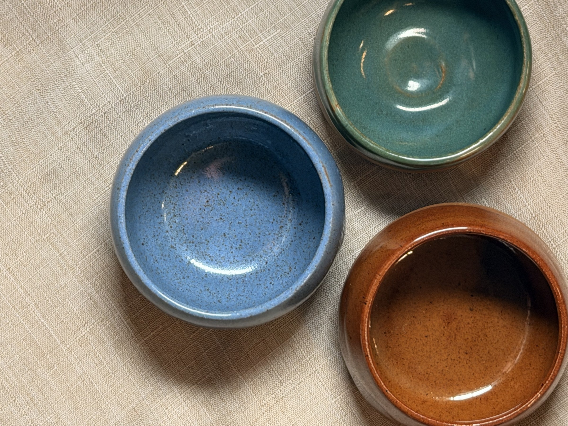 Handmade ceramic espresso cup detail